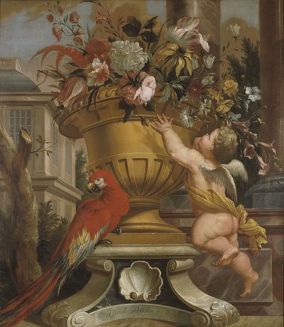 Scena decorativa da Cornelis Bisschop